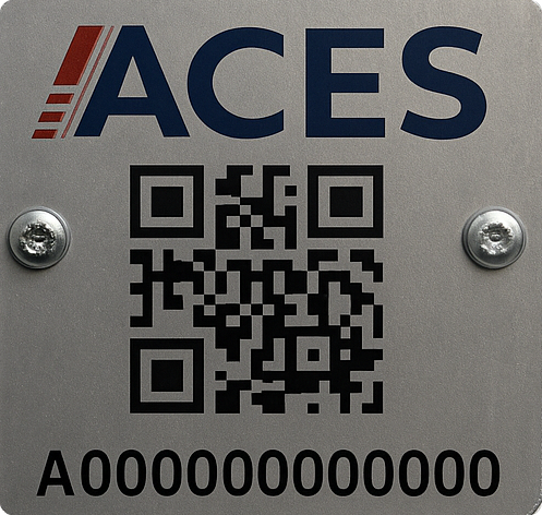 مثال على لوحة ACES المعدنية